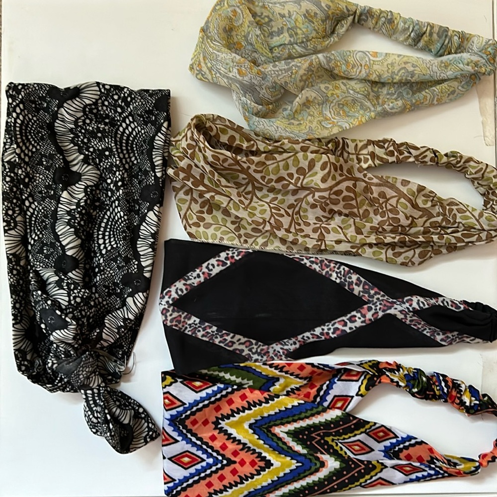 Lot of 5 Headbands